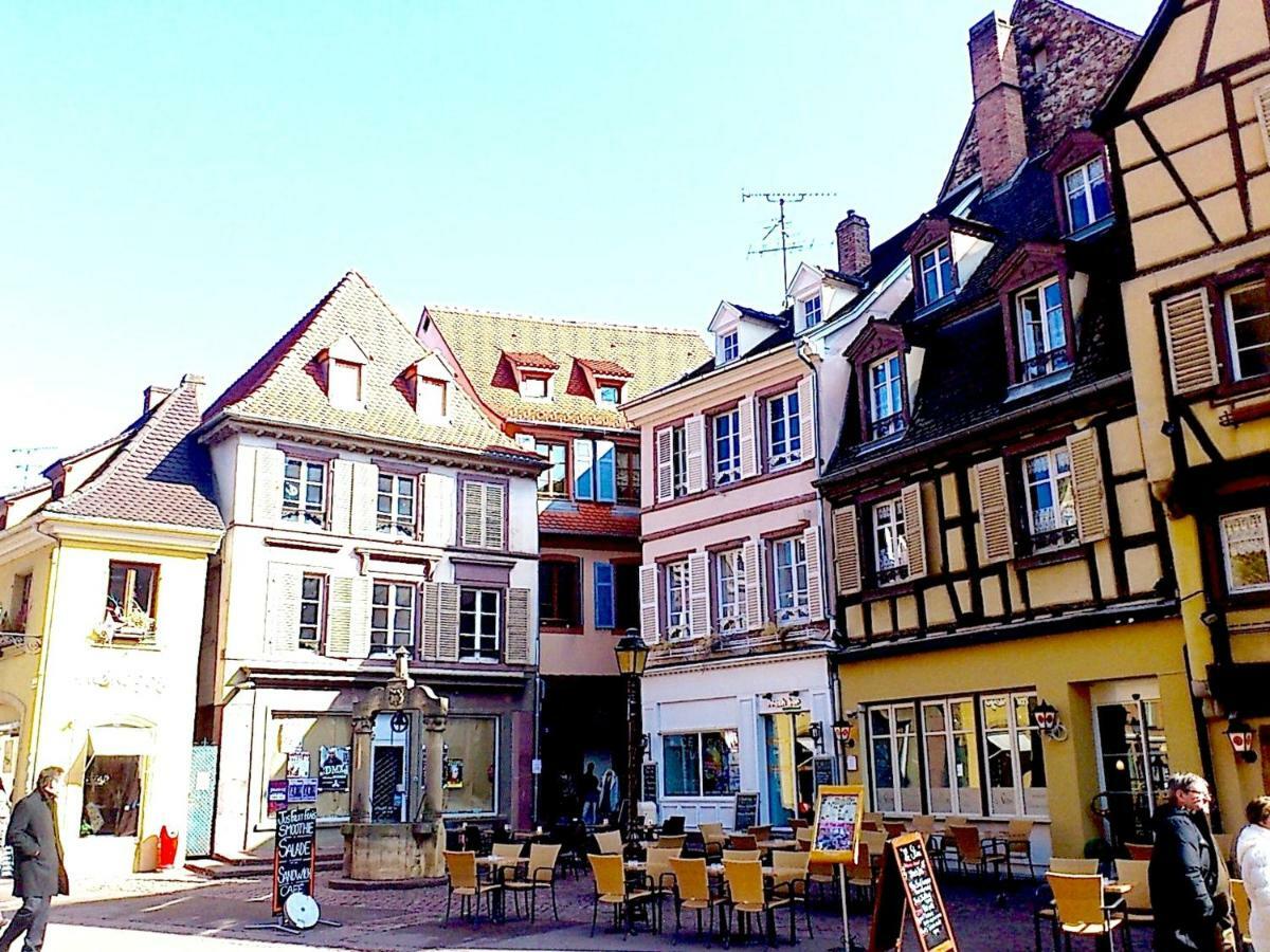 Sous Les Tilleuls Parking Hypercentre 4-6 Personnes Colmar Luaran gambar